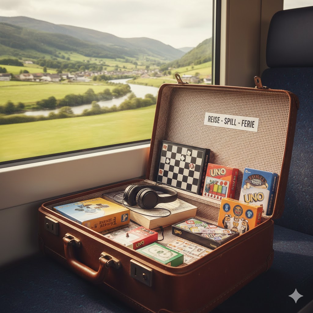 reise spill ferie