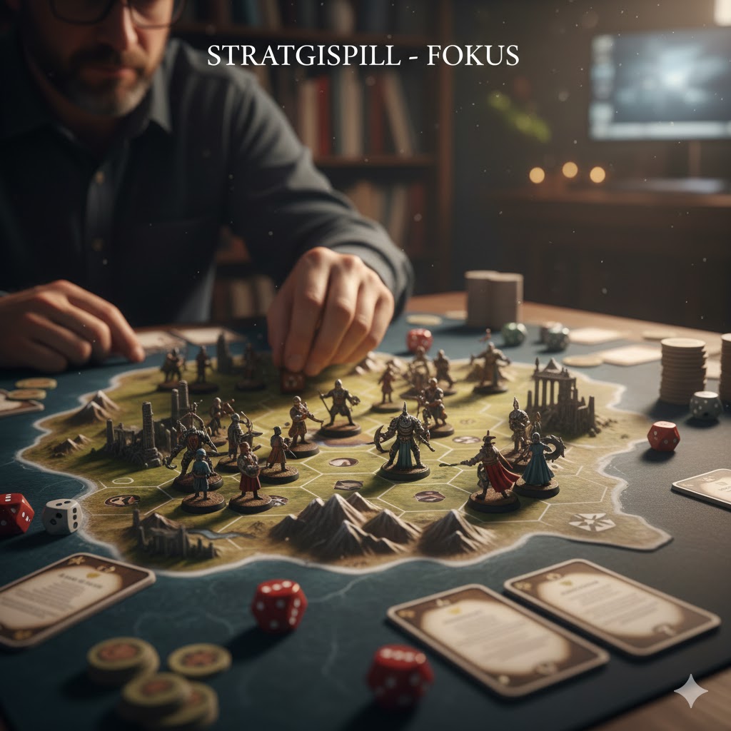strategispill fokus