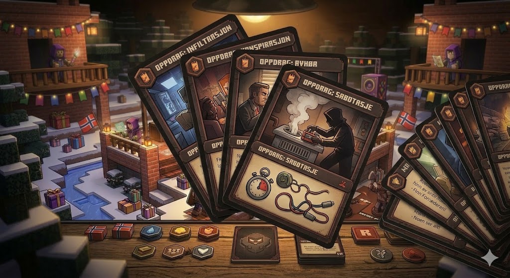 forraeder oppdrag kort