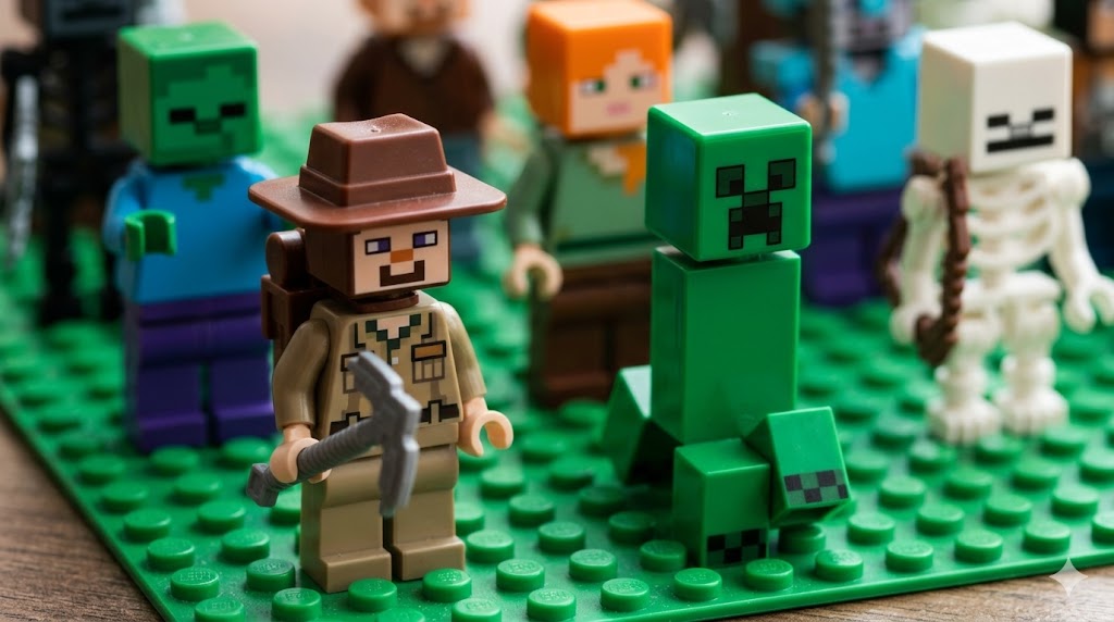 minecraft lego minifiguurit