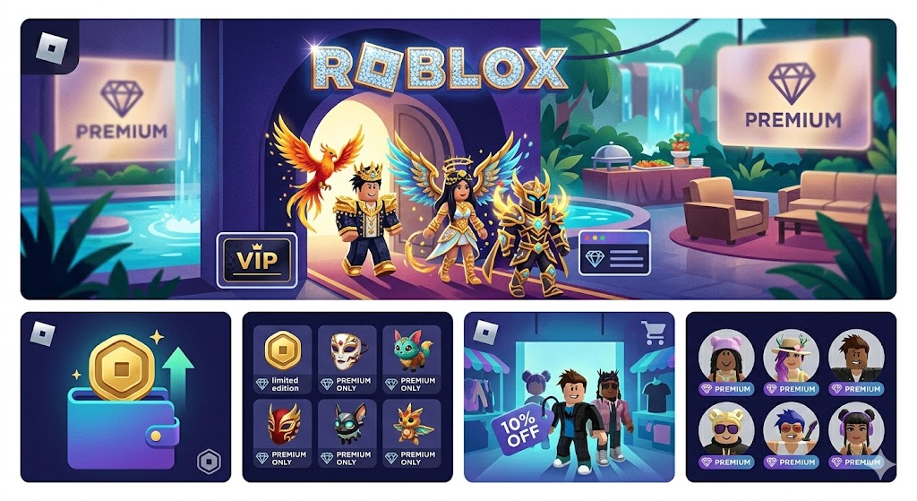 roblox premium benefits