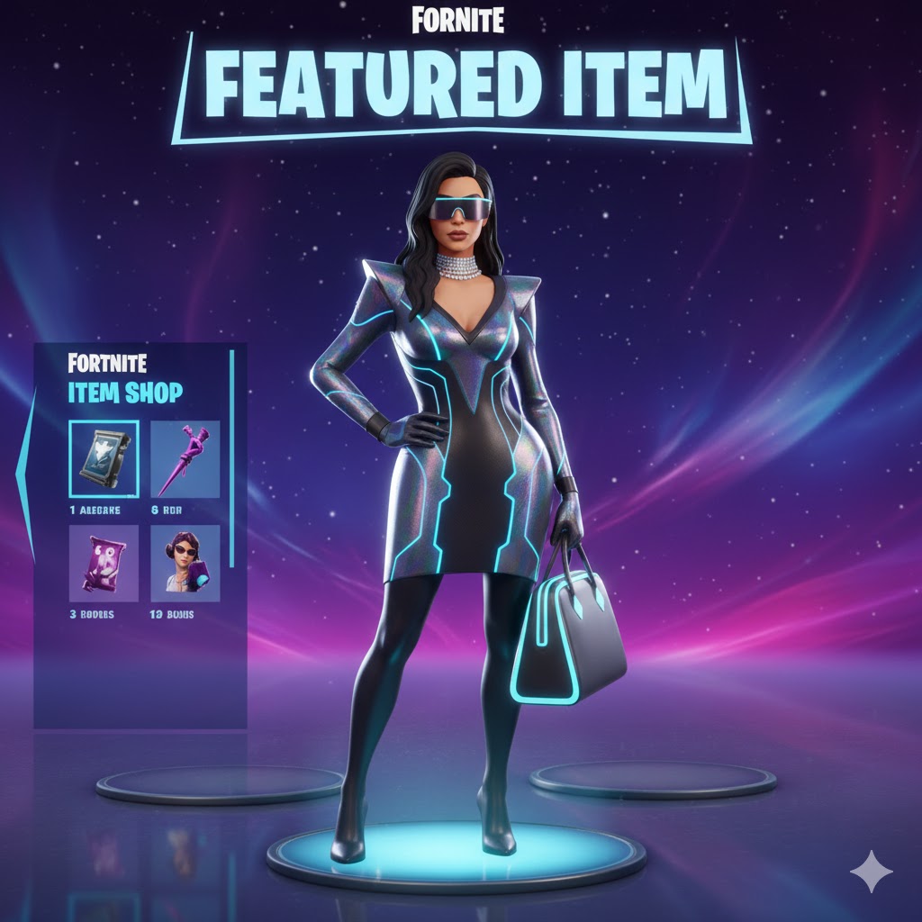 kim kardashian fortnite