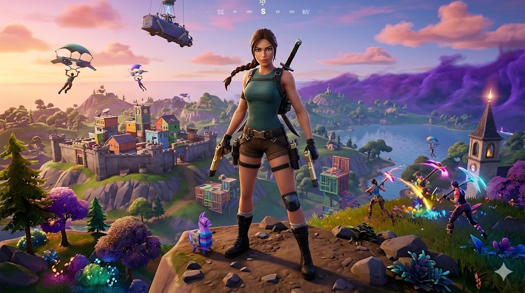 lara croft fortnite hovedbilde